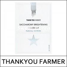 [THANKYOU FARMER] ★ Sale 67% ★ (sg) Saccharomy Brightening Star Mask (30ml*10ea) 1 Pack / 0901(3) / 30,000 won(3)